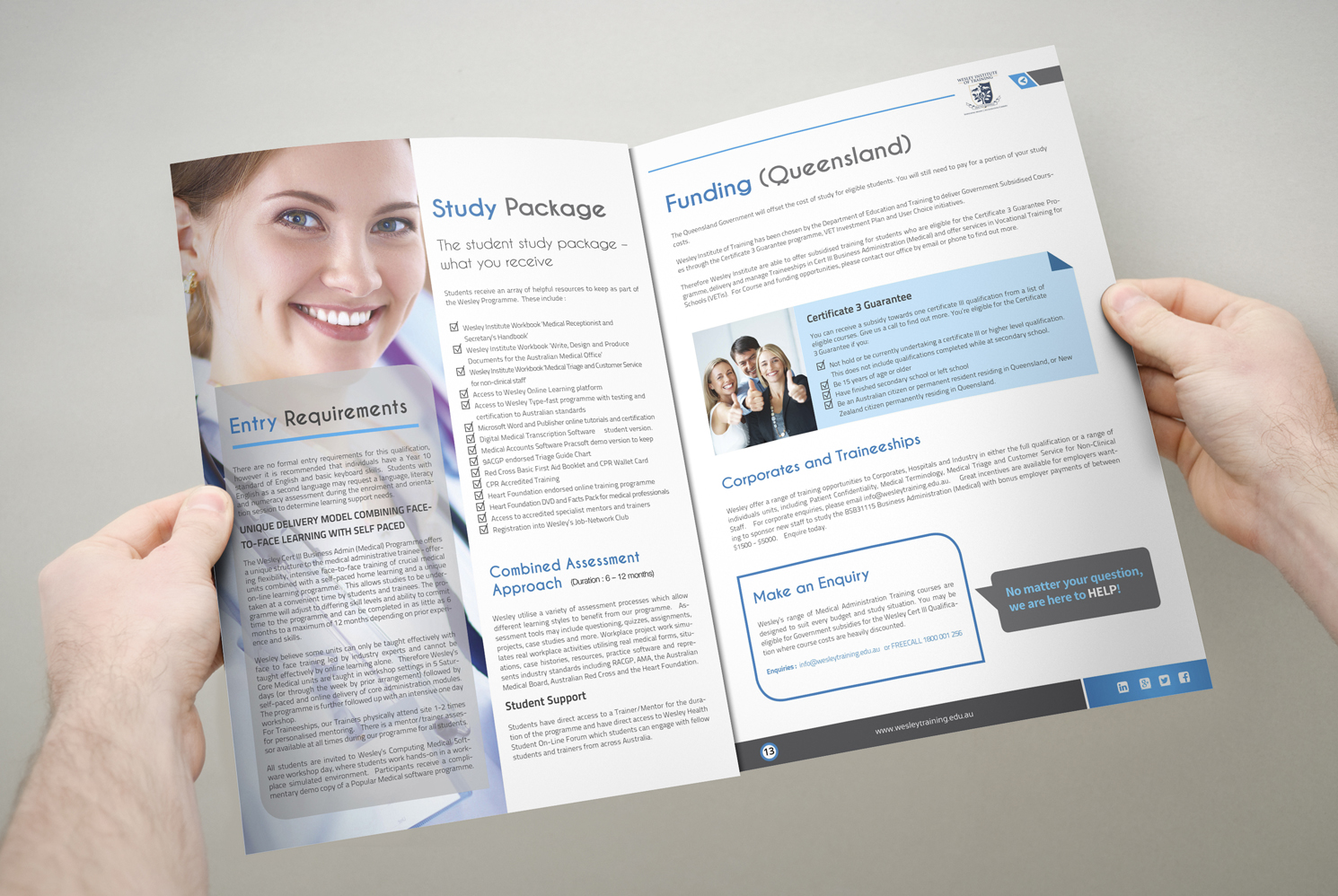 Flyer Design by iTech Graphics for Wesley Health Management | Design #11529177
