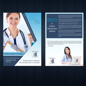 Flyer Design by aspiremedia for Wesley Health Management | Design: #11515306