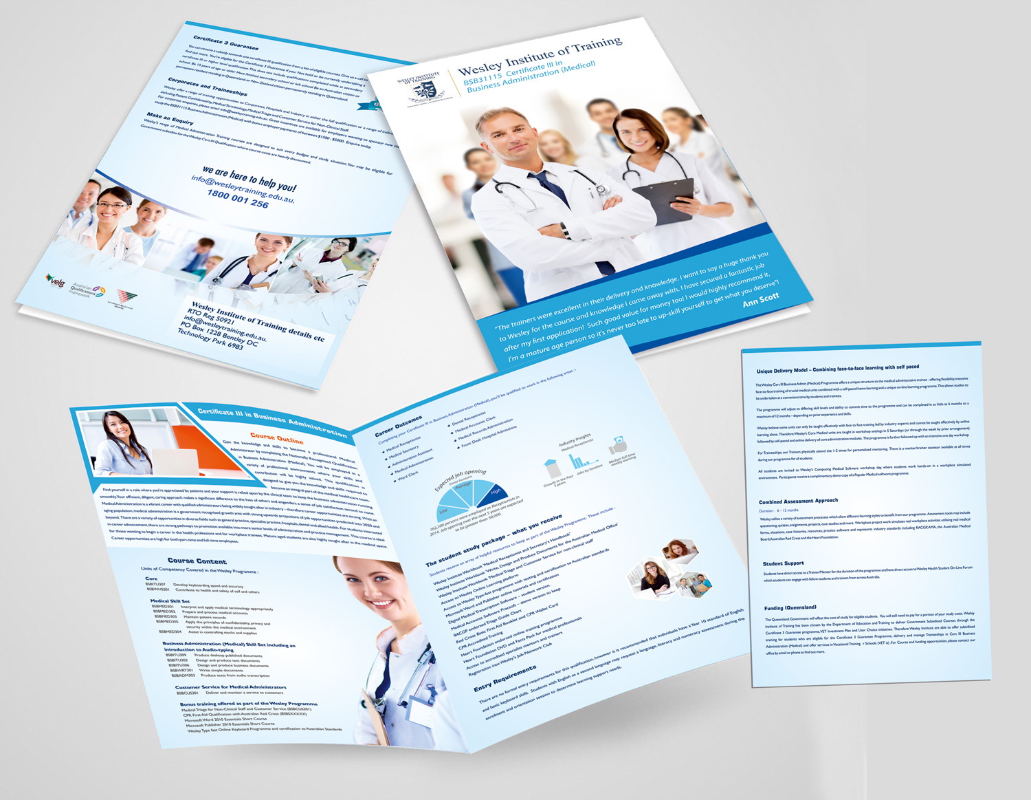 Flyer Design by Xclusive Designers for Wesley Health Management | Design #11524911