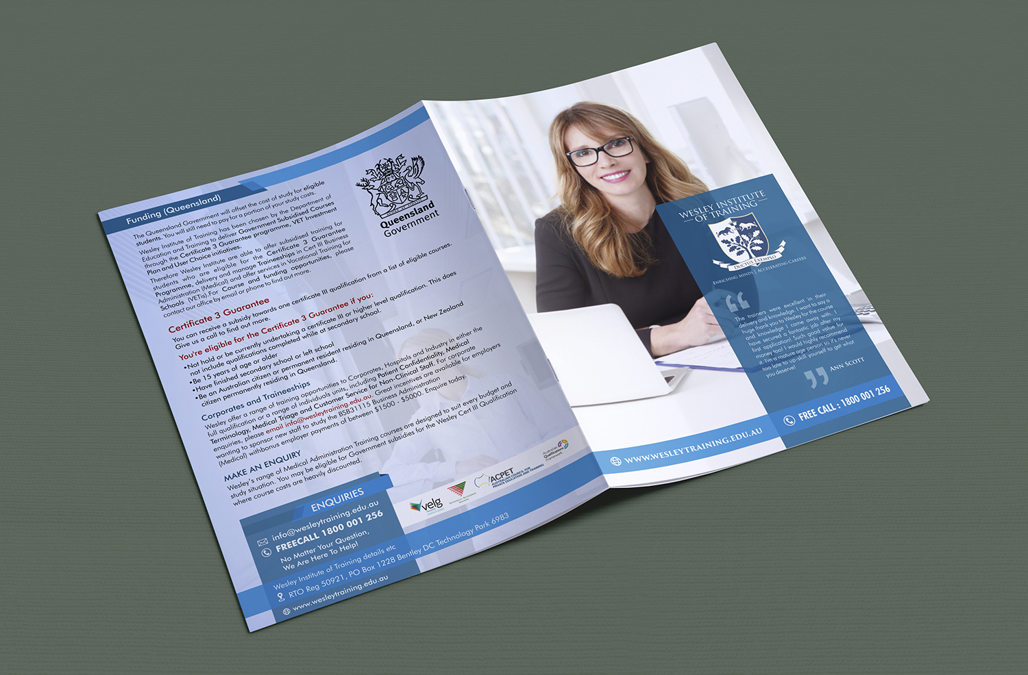 Flyer Design by ecorokerz for Wesley Health Management | Design #11505093