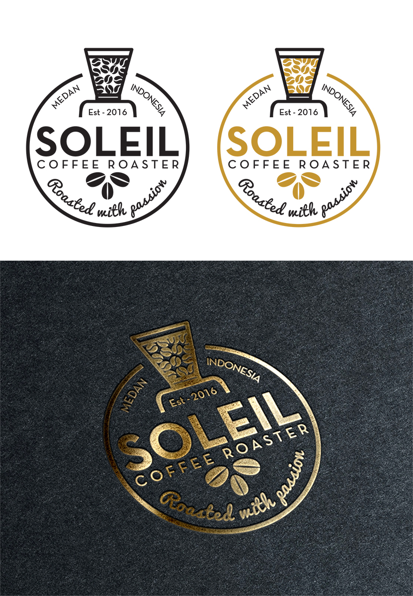 Diseño de Logo por Fk_Design para Soleil Coffee Roaster | Diseño #11603420