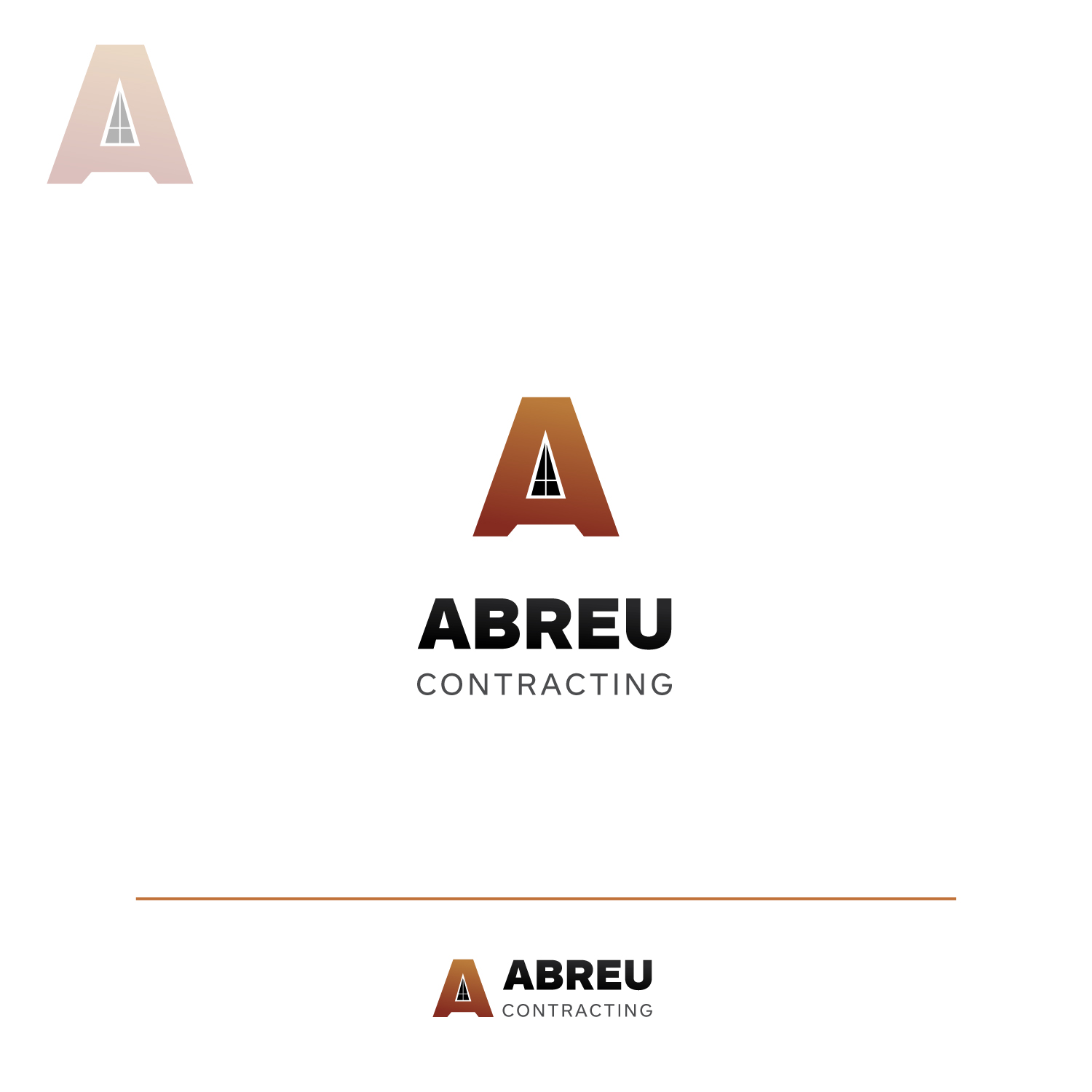 Logo Design by wall-jamboree for Abreu Contracting | Design #11504708