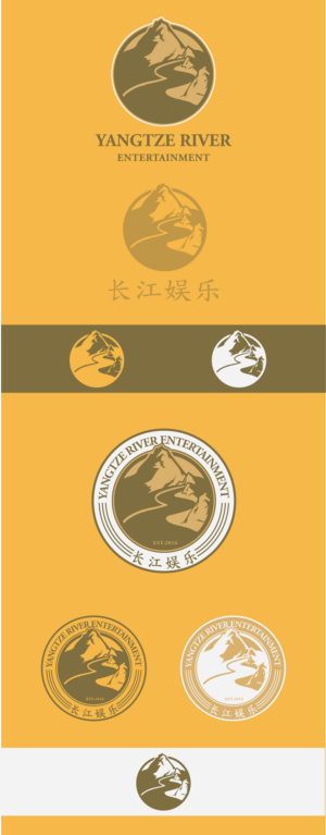 Yangtze river Entertainment  ???? | Logo Design by BuntarBG