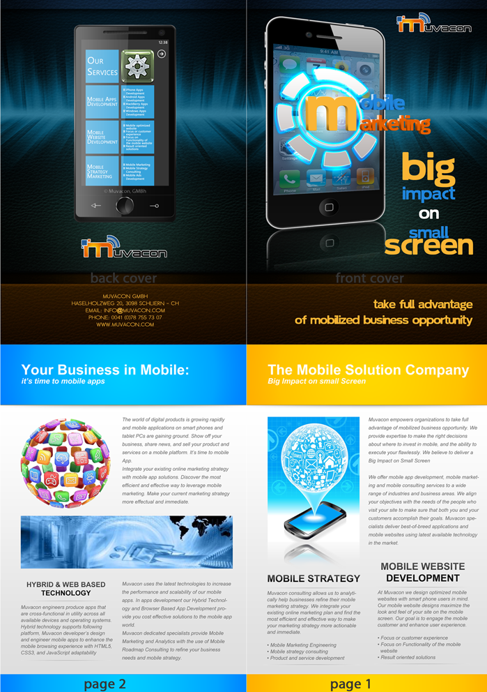 Brochure Design by Aaron Jarvis for this project | Design #512200