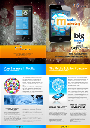 Brochure Design by Aaron Jarvis for this project | Design: #512413