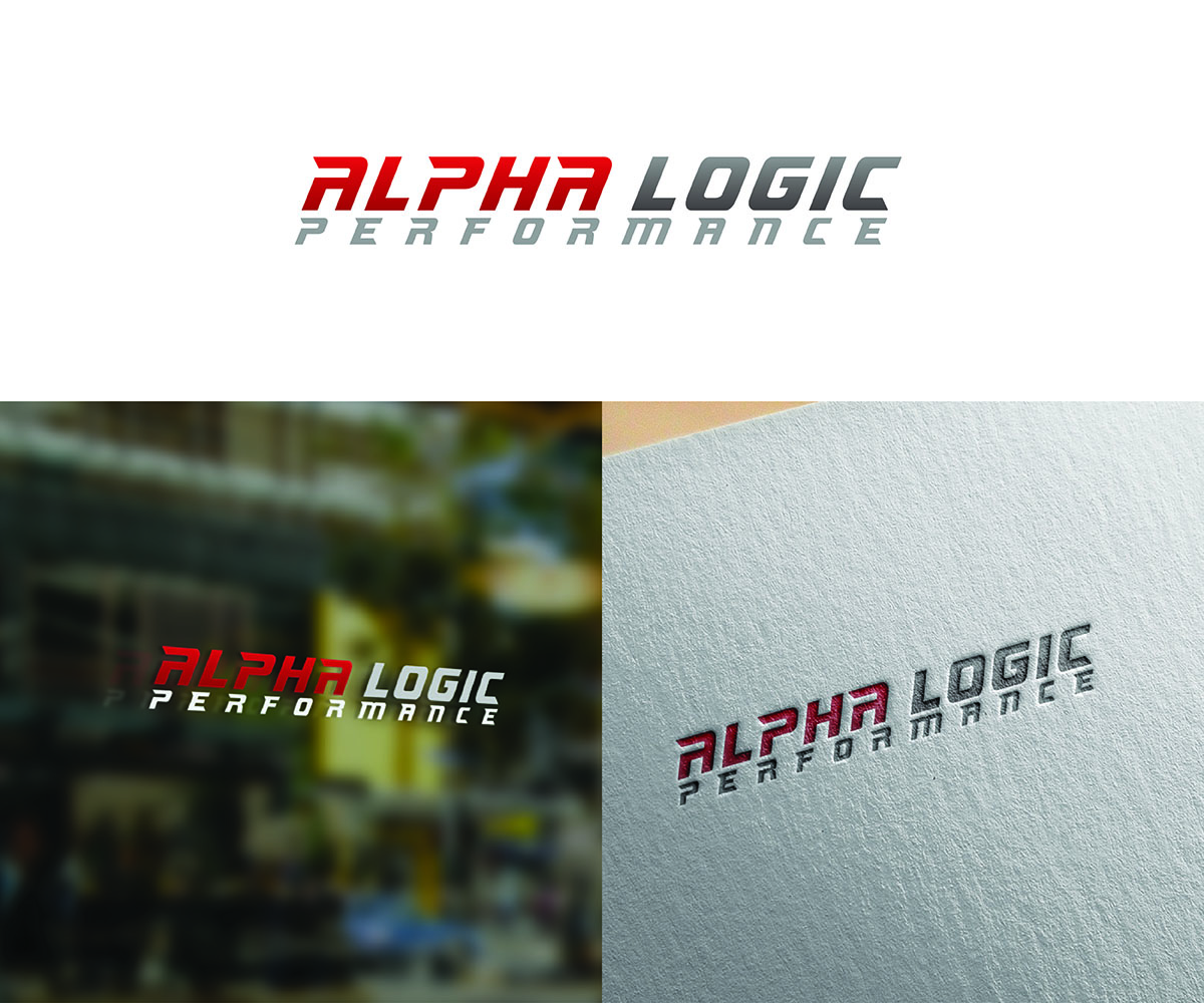 Logo Design by eMARK for Alpha Logic Performance | Design #11525739