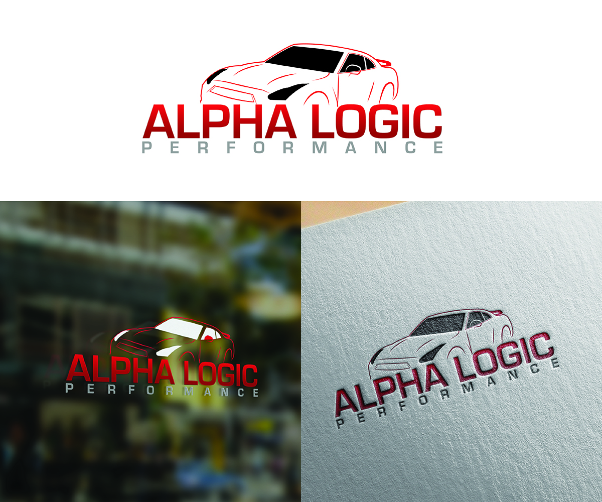 Logo Design by eMARK for Alpha Logic Performance | Design #11525740