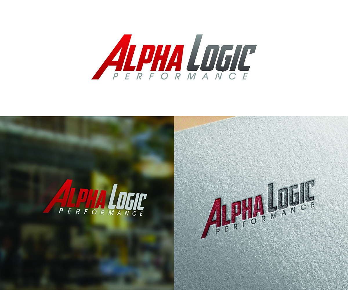 Logo Design by eMARK for Alpha Logic Performance | Design #11525741