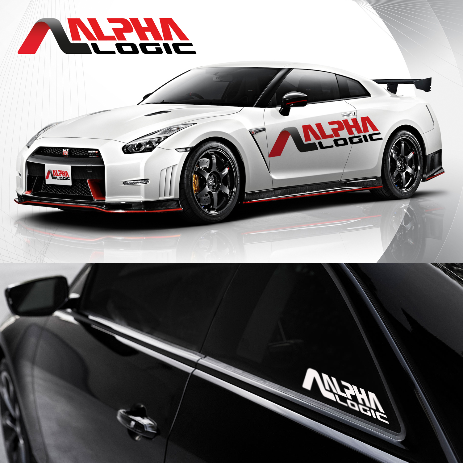 Masculine, Modern, Automotive Logo Design for Alpha Logic by Wojtek