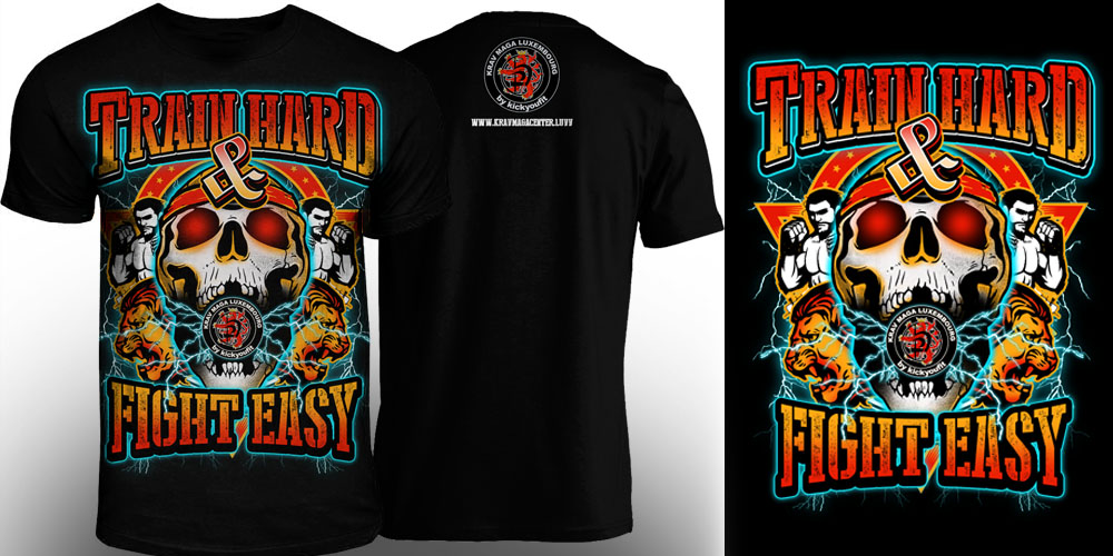 Diseño de Camiseta por mitchess para MJ Fitness Krav Maga Center | Diseño #11549237