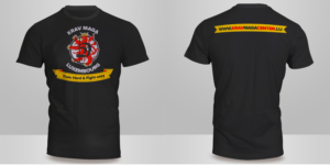 TShirt for our center Krav Maga Center Luxembourg 
