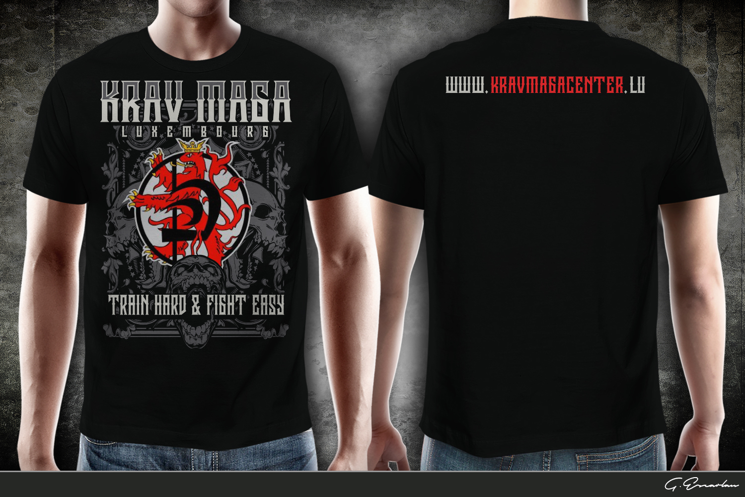 T-shirt Design by gekgrfx for MJ Fitness Krav Maga Center | Design #11590500