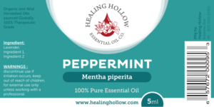 Diseño de Etiqueta por Akshar Shailesh para Healing Hollow Essential Oil Co.  | Diseño: #11551662