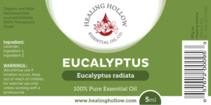 Diseño de Etiqueta por Akshar Shailesh para Healing Hollow Essential Oil Co.  | Diseño: #11551663