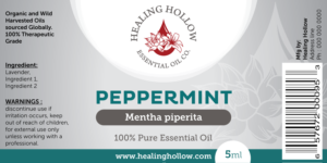 Diseño de Etiqueta por Akshar Shailesh para Healing Hollow Essential Oil Co.  | Diseño: #11551680