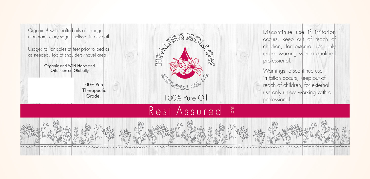Diseño de Etiqueta por Vishal Vishwakarma  para Healing Hollow Essential Oil Co.  | Diseño #11566894