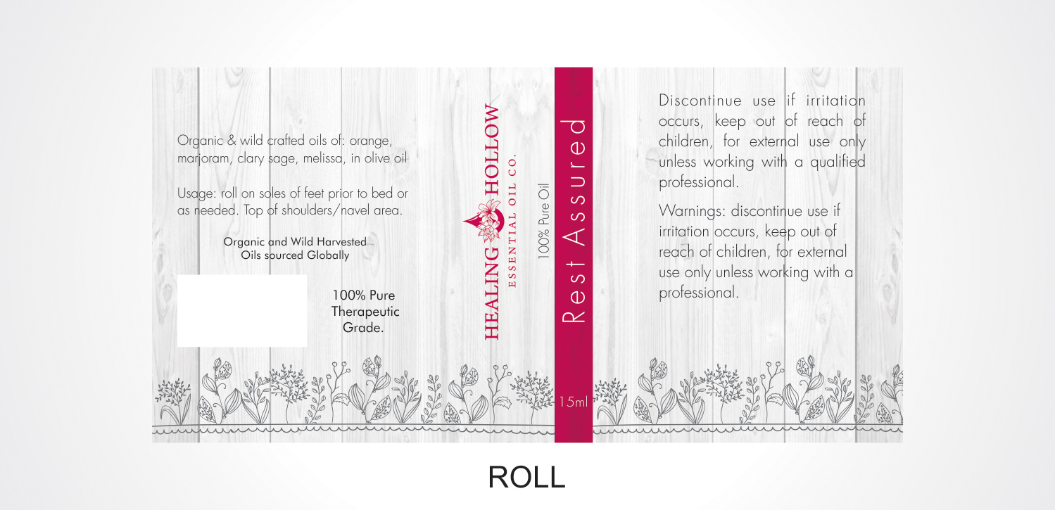 Diseño de Etiqueta por Vishal Vishwakarma  para Healing Hollow Essential Oil Co.  | Diseño #11566906