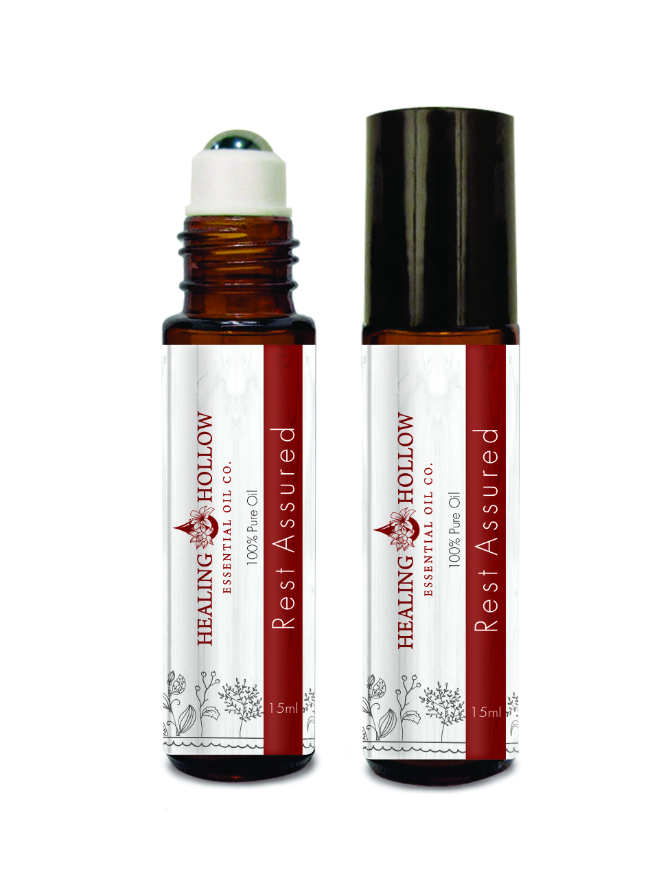 Diseño de Etiqueta por Vishal Vishwakarma  para Healing Hollow Essential Oil Co.  | Diseño #11585857