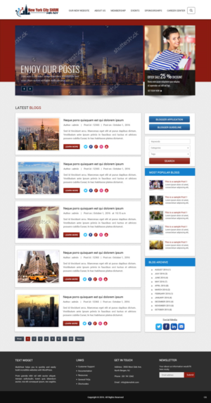 WordPress-Design von pb für NYC SHRM | Design: #11891072
