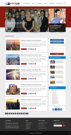 WordPress-Design von pb für NYC SHRM | Design: #11918710