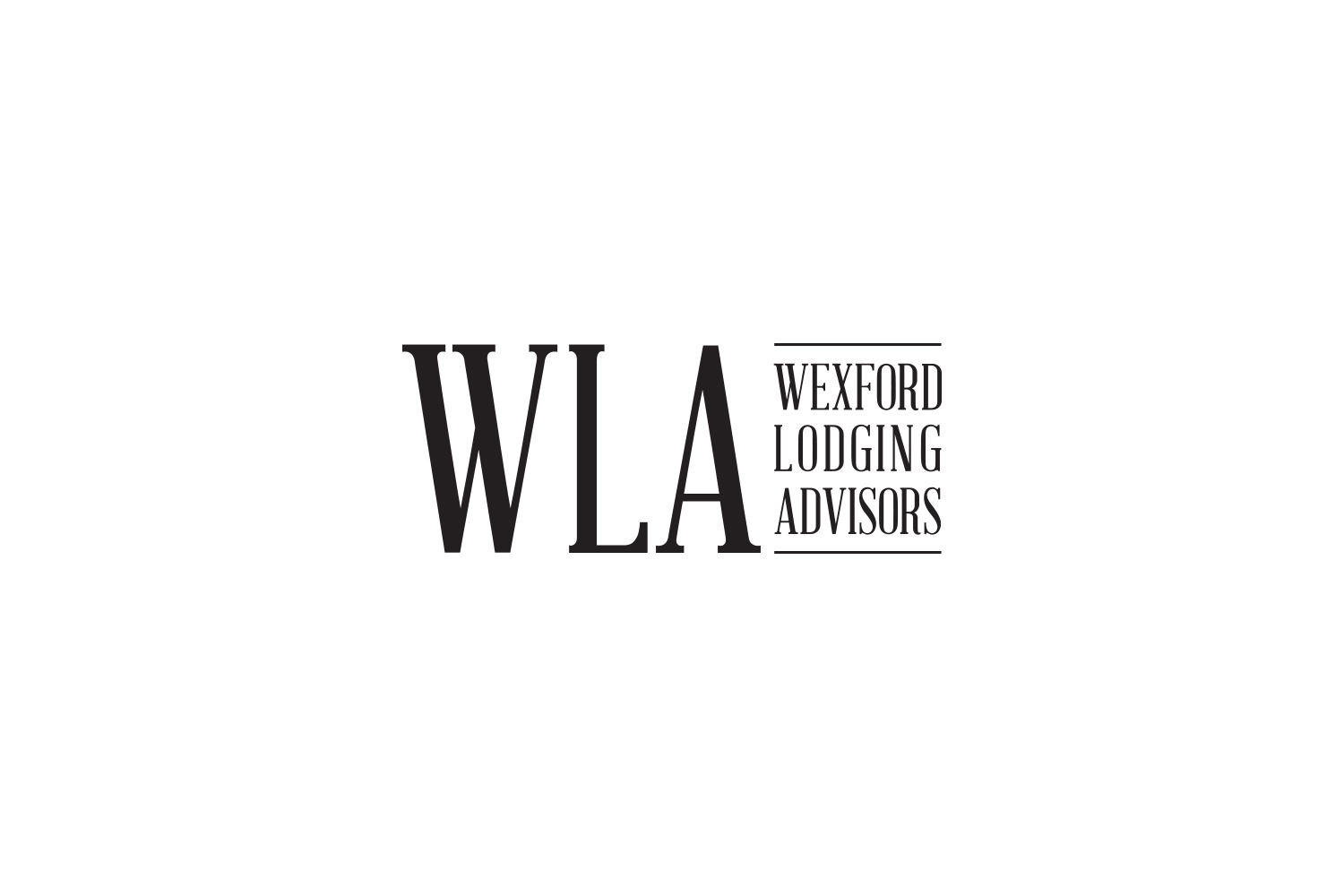 Diseño de Logo por Mr_Ank para Wexford Lodging Advisors | Diseño #11586923