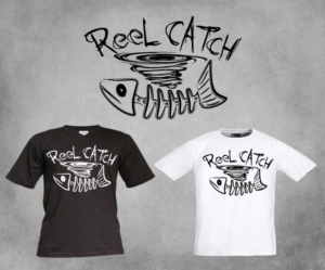 Diseño de Camiseta por SpaGGy para Reel Catch LLC | Diseño: #11593149