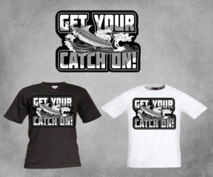 Diseño de Camiseta por SpaGGy para Reel Catch LLC | Diseño: #11596199