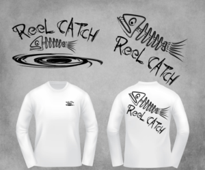 Diseño de Camiseta por SpaGGy para Reel Catch LLC | Diseño: #11603699