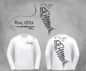 Diseño de Camiseta por SpaGGy para Reel Catch LLC | Diseño: #11603709