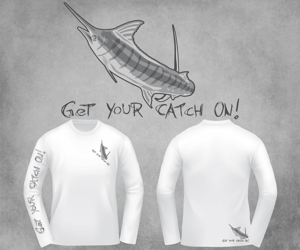 Diseño de Camiseta por SpaGGy para Reel Catch LLC | Diseño #11605761