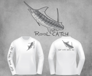 Diseño de Camiseta por SpaGGy para Reel Catch LLC | Diseño: #11613316