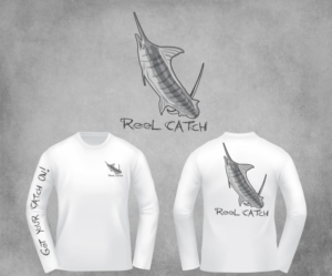 Diseño de Camiseta por SpaGGy para Reel Catch LLC | Diseño: #11619399