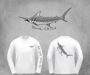 Diseño de Camiseta por SpaGGy para Reel Catch LLC | Diseño: #11619403