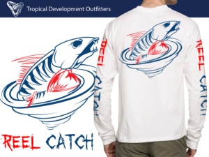Design de T-shirt par Shemet pour Reel Catch LLC | Design : #11603336