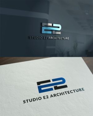 Logo Design by yoossefMaroc for Studio E2 Architecture | Design: #11511705