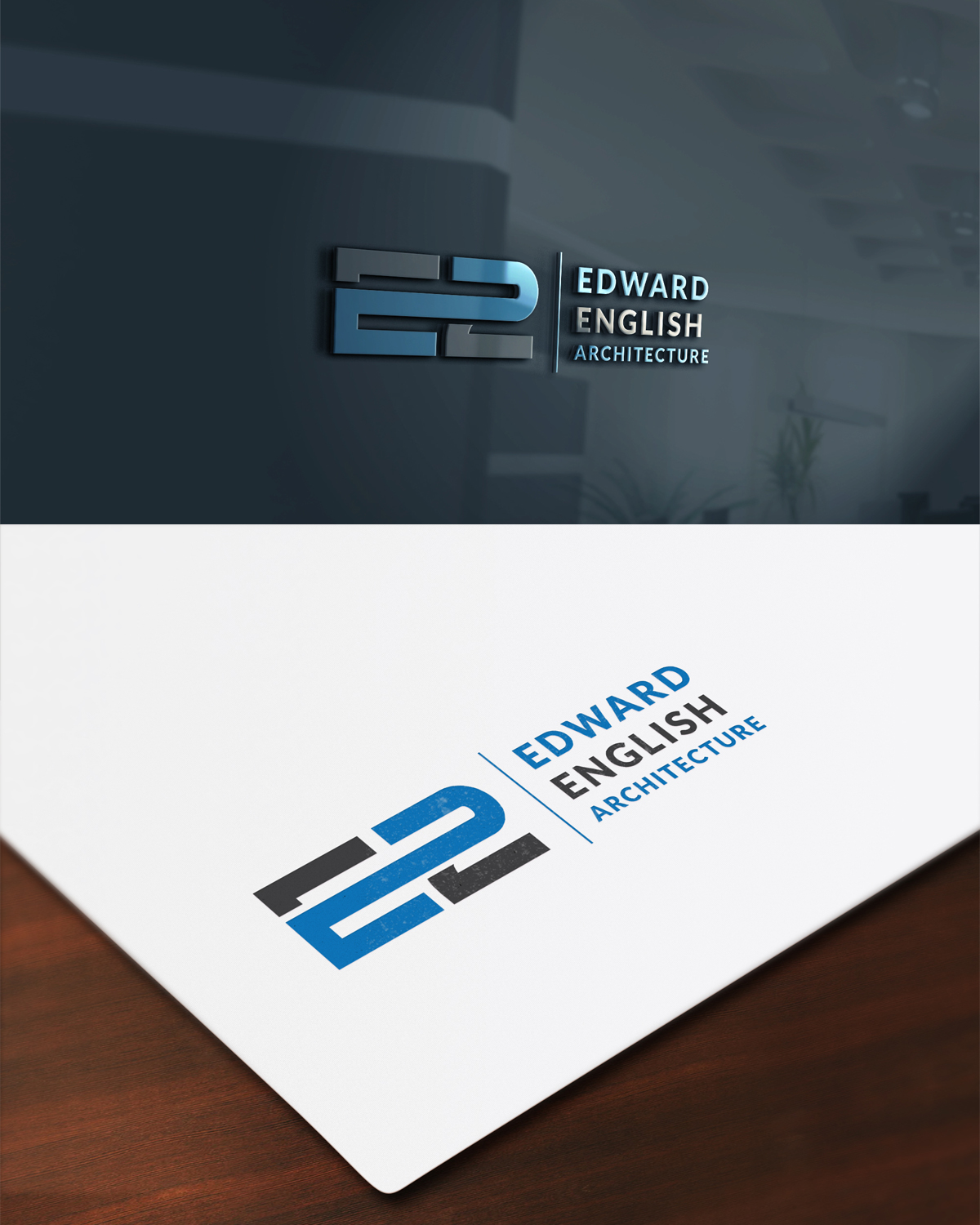 Logo Design by yoossefMaroc for Studio E2 Architecture | Design #11523478