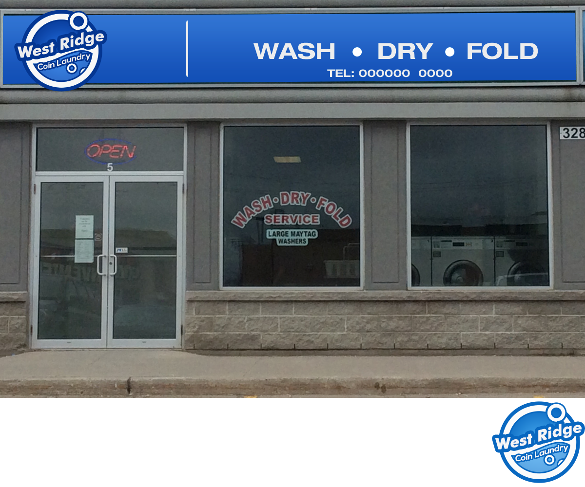 Logo Design by King Cozy for West Ridge Coin Laundry | Design #11534964