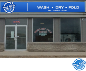 Logo Design by King Cozy for West Ridge Coin Laundry | Design: #11534964