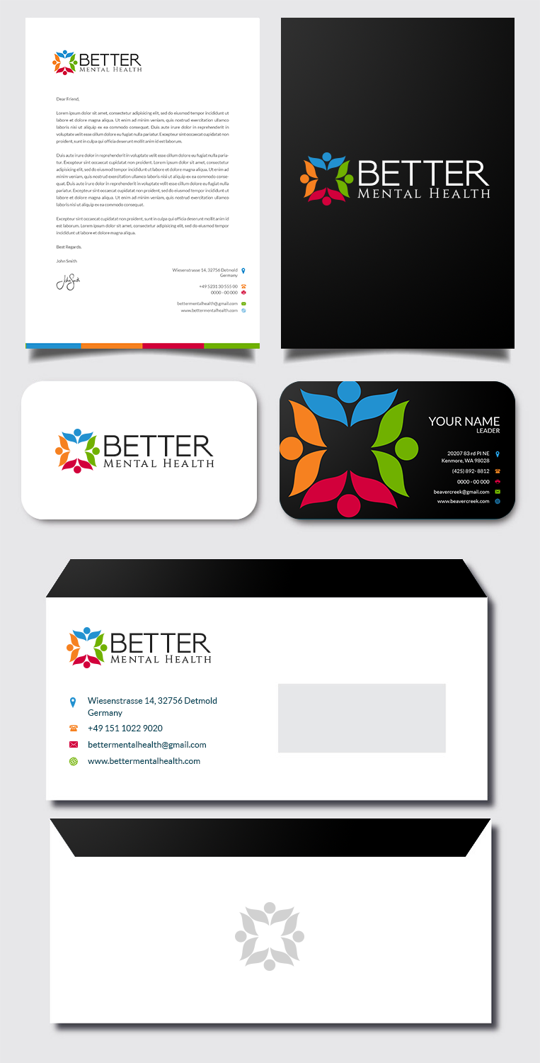 Logo Design by CreativeWing for Better Mental Health | Design: #11651949