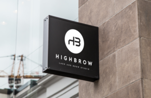 HIGH BROW / lash and brow studio  | Logo-Design von GLDesigns