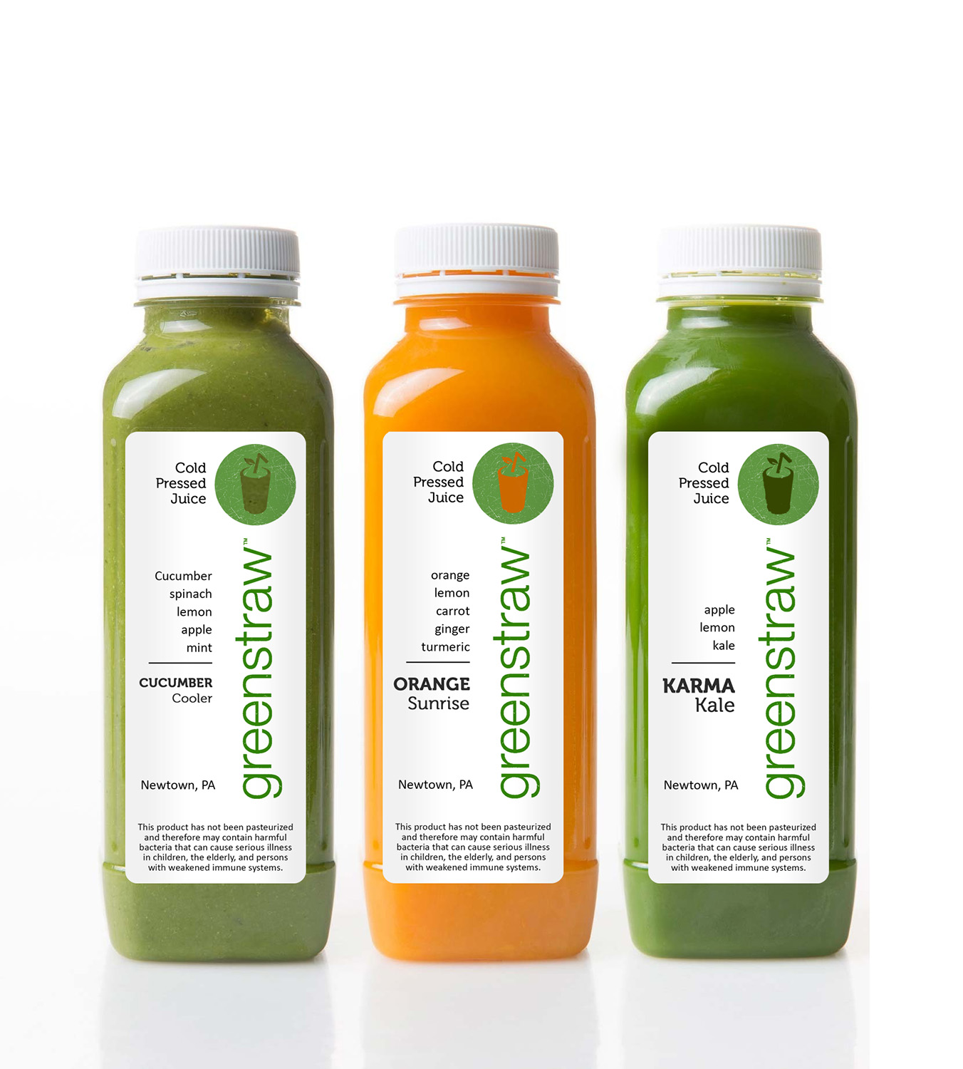 Design Emballage par maricreatives pour Greenstraw Smoothies | Design #11579415
