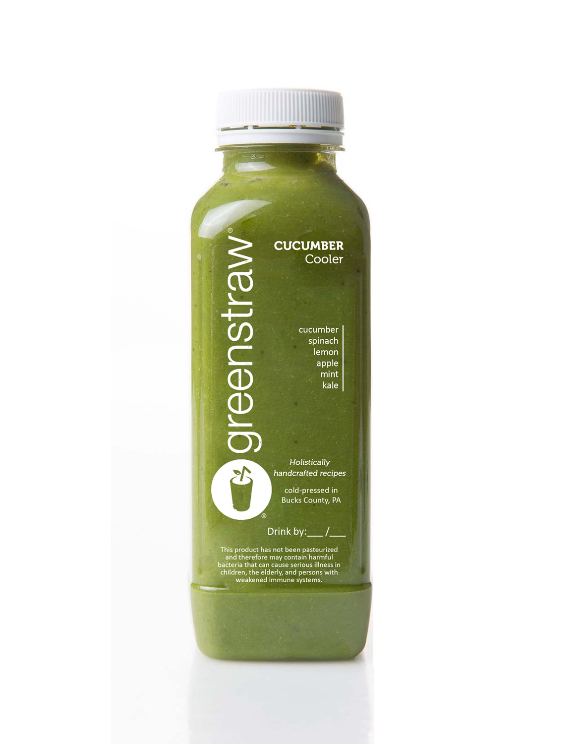 Packaging Design by maricreatives for Greenstraw Smoothies | Design #11654673