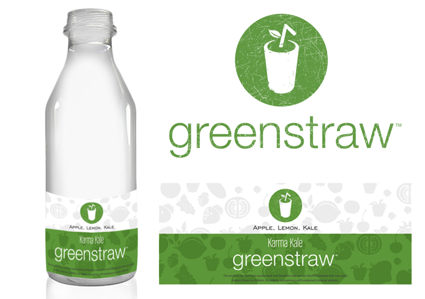 Packaging Design by Xclusive Designers for Greenstraw Smoothies | Design #11528960