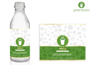 Packaging Design by Xclusive Designers for Greenstraw Smoothies | Design: #11536111