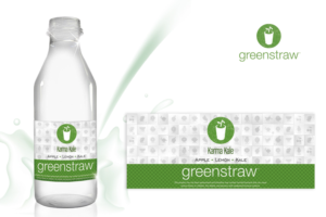Packaging Design by Xclusive Designers for Greenstraw Smoothies | Design: #11548988
