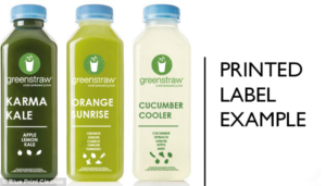 Packaging Design by Sen Design for Greenstraw Smoothies | Design: #11545488