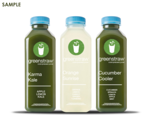 Packaging Design by Sen Design for Greenstraw Smoothies | Design: #11562143