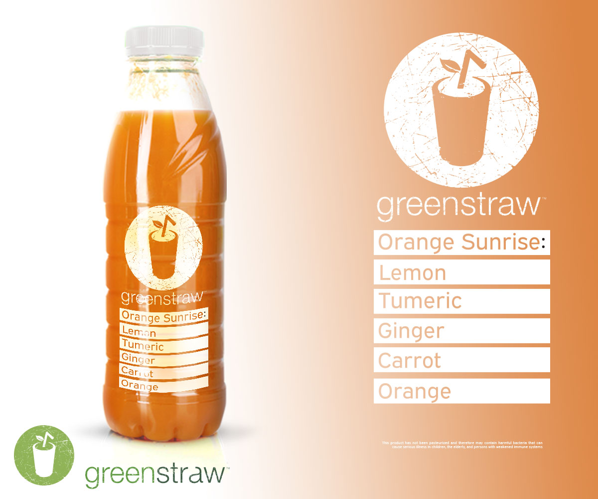 Design Emballage par Whodesignconsultants pour Greenstraw Smoothies | Design #11592135