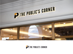 The Public's Corner | Logo Design by Atvento Graphics