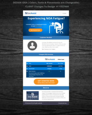 E-Mail Marketing-Design von Venkat für dieses Projekt | Design: #11546288